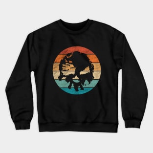 retro/vintage pirate skull (sea of thieves) Crewneck Sweatshirt